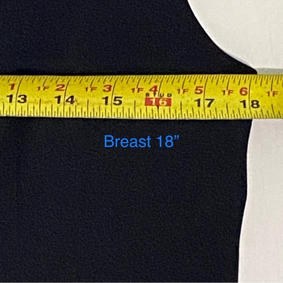 Kasper Elegant Evening Dress Classic Knee Length Sleeveless Studs 12P Black Goth - Picture 10 of 13